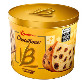 Caixa Bauducco Chocottone Lata 750g 6 und.