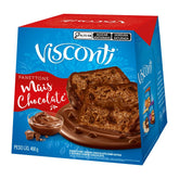 Caixa Visconti Panettone Mais Chocolate 450g 18 und.
