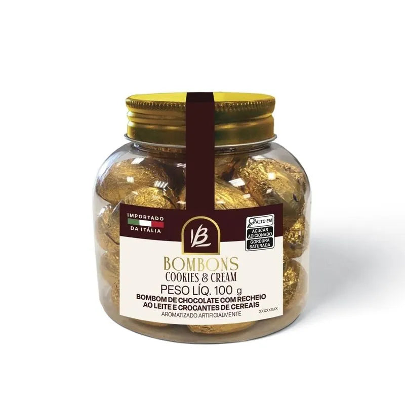 Pote Bombom Cookies & Cream 100g