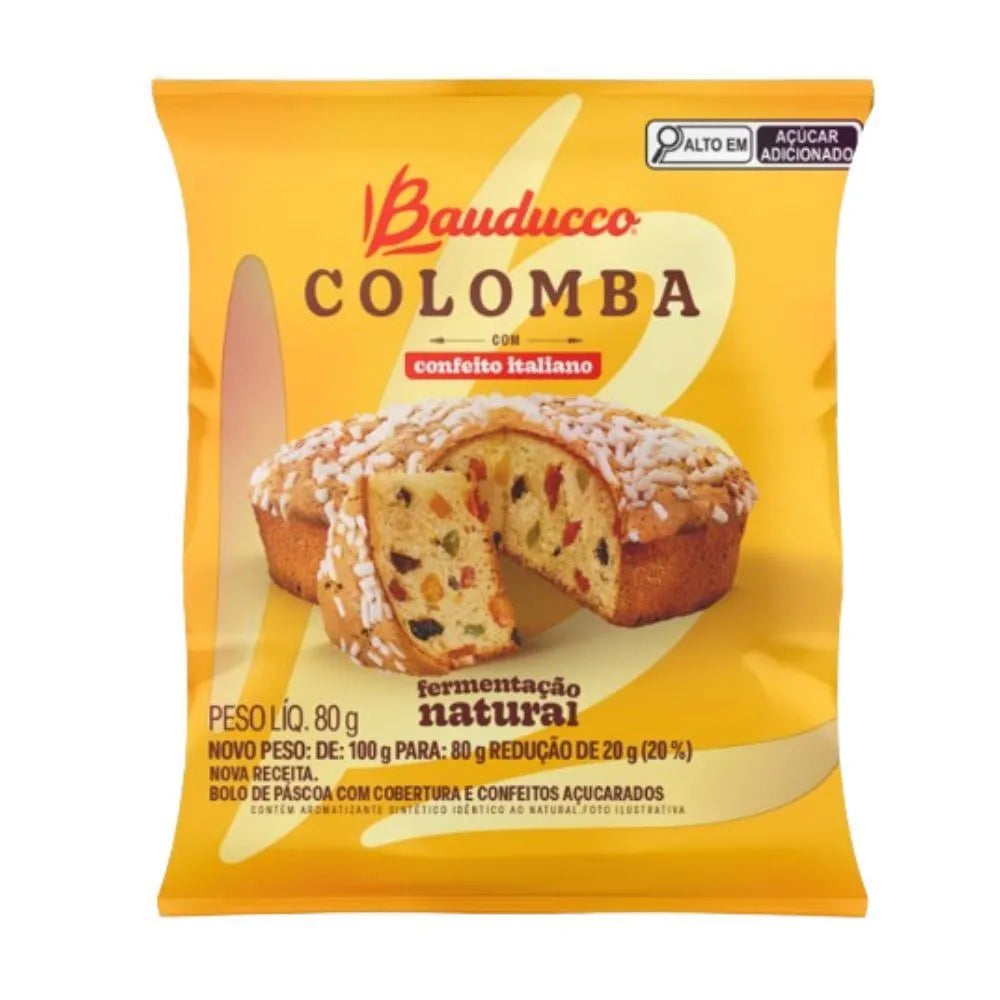 Mini Colomba Frutas Bauducco - 80g