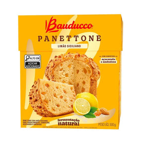 Panettone Uva e Limão Bauducco 500g | 6 unidades